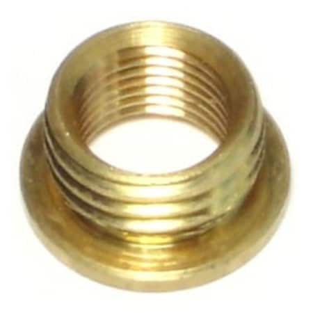 Midwest Fastener 1/4M x 1/8F Brass Reducing Bushings 8PK 64673